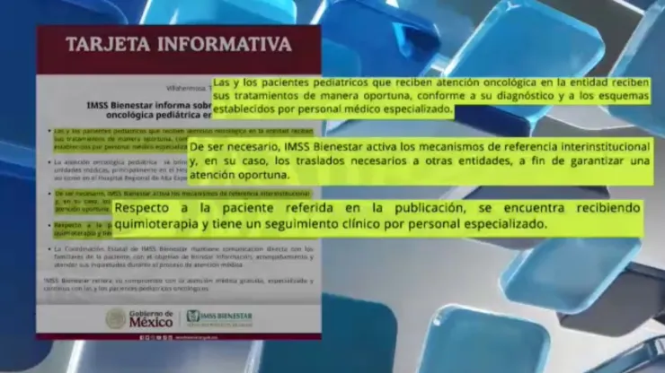 Crisis de salud en Tabasco: Niños con cáncer sobreviven con quimioterapias por falta de equipo