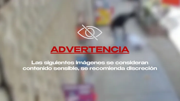 ¡IMÁGENES SENSIBLES! Hombre M4T4 DE UN GOLPE a padre de familia durante una discusión en plena calle