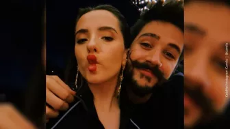 Eva Luna y Camilo con boquita de pezcado..jpg