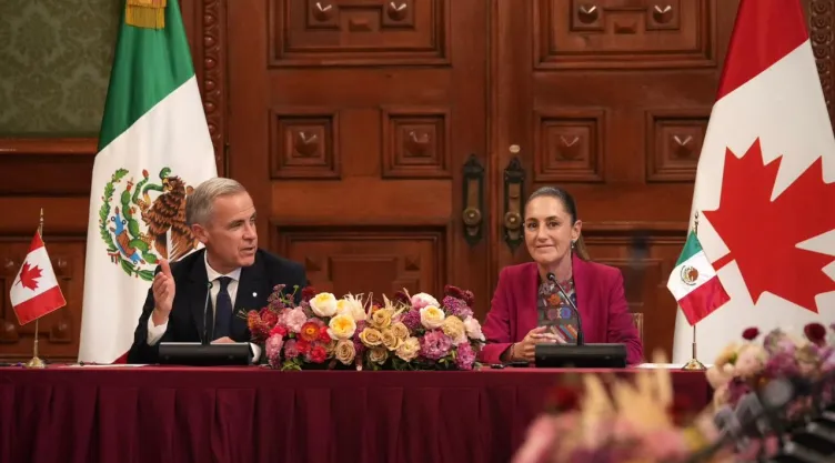 Visita de Mark Carney, Primer Ministro de Canadá, a México: ¿De qué habló con la presidenta Claudia Sheinbaum?