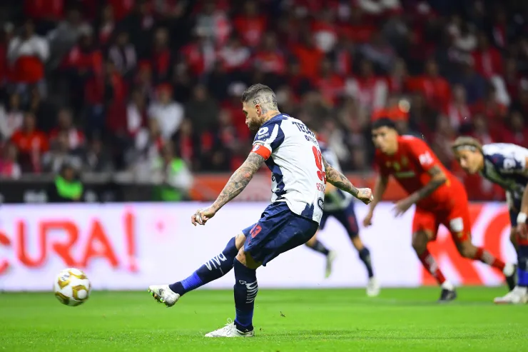 Sergio Ramos anotó su último gol con Rayados