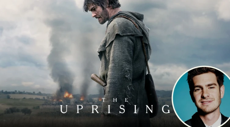 ¿De qué trata The Uprising?, la nueva película de Andrew Garfield que promete “hacer temblar a la élite”