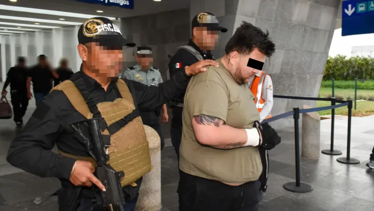 Detienen a Ángel Eduardo “N”, alias “El Ruso”.