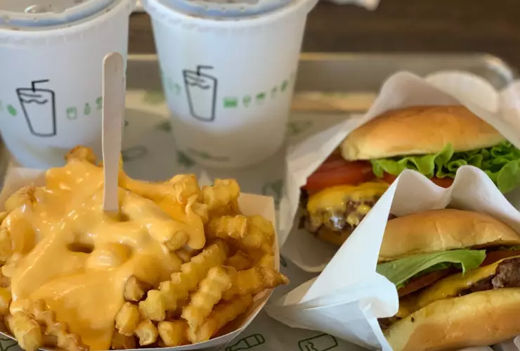 Hamburguesas de Shake Shack