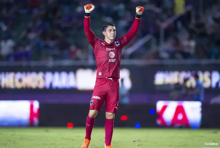 Hugo González, portero de Rayados de Monterrey