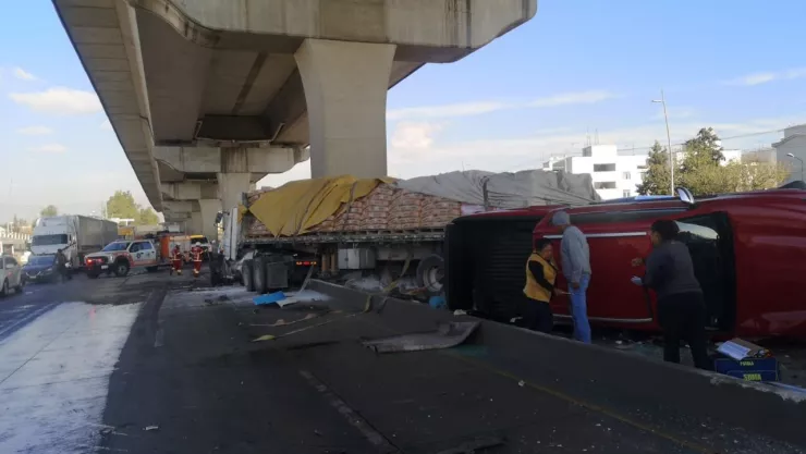 Accidente en la México - Puebla