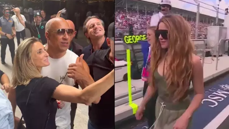 GP de Miami: Shakira, Vin Diesel y otras celebridades en la carrera de Checo