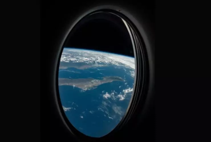 Baja California sur desde el espacio