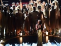 Cynthia Erivo, nominada en dos categorías (Mejor Actriz y Mejor Canción Original) realizó un emotivo performance.