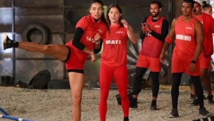 Exatlón All Star 2023: Una atleta SEPARÓ a los rojos y nadie lo notó