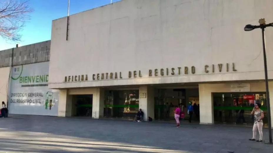 Oficina Central del Registro Civil CDMX.