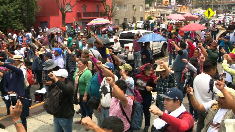 CNTE plantón diputados