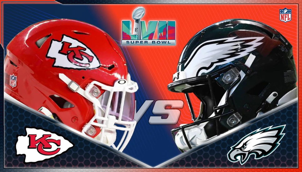Super Bowl LVII Kansas City Chiefs vs Philadelphia Eagles