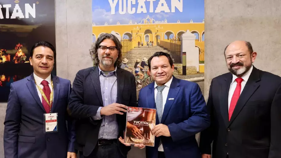 Gobernador de Yucatán, Joaquín Díaz Mena, ofreció turismo comunitario a Europa