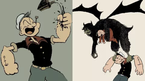 Popeye pasa a ser un personaje de dominio público: ¿Preparan película de terror?
