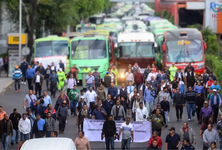 marcha de transportistas