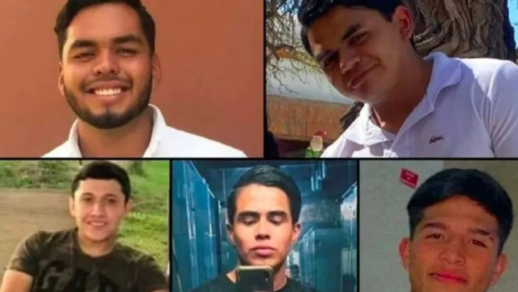 Cinco jóvenes desaparecidos Lagos de Moreno