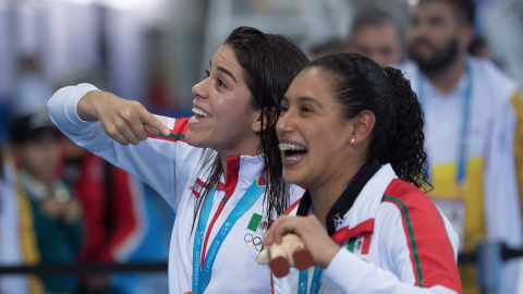 Gaby Agundez y Ale Orozco