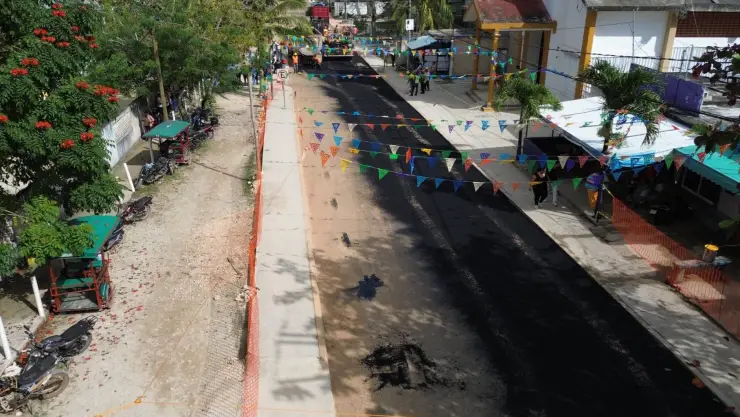 ¡Transformación completa! Confirman rehabilitación de la avenida Santa María en Leona Vicario