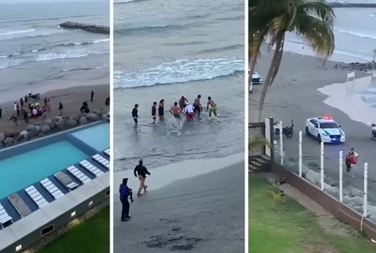Turista se ahoga en playa de Boca del Río, viajó de CDMX a Veracruz