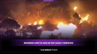 Más de 150 casas se vieron afectados por incendio en Japón