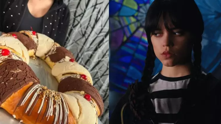 ¡Ingenio mexicano! Crean una Rosca de Reyes de Merlina