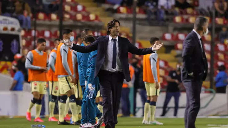 Santiago Solari ante el Querétaro