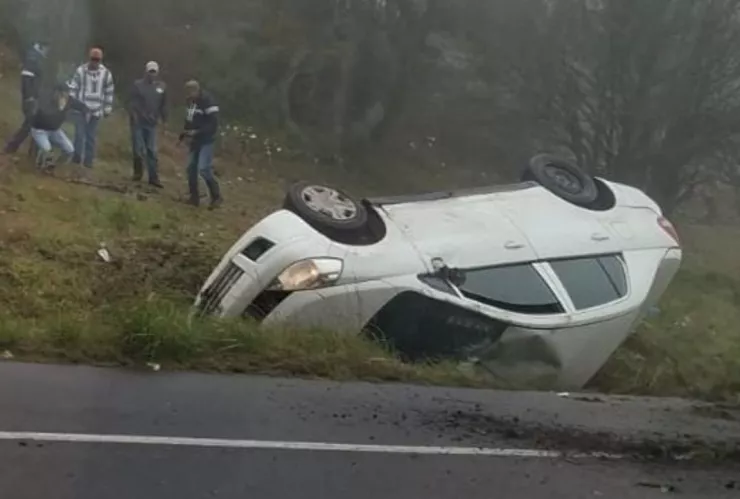 accidente sobre la carretera Xalapa-Perote