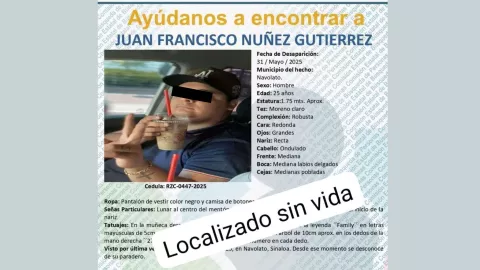 Era Juan Francisco Núñez Gutiérrez, joven encontrado asesinado en Pueblo Nuevo, en Costa Rica, Culiacán.jpg