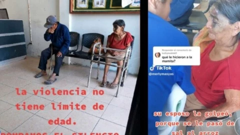 Golpea a abuelita por pasarse de sal en la comida