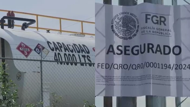 Catean predio utilizado como bodega para huachicol en El Marqués, Querétaro