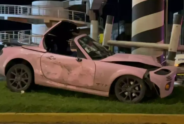Accidente hoy bulevar Aeropuerto