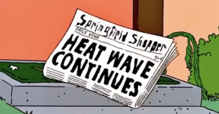 Heat Weave Continues Simpson