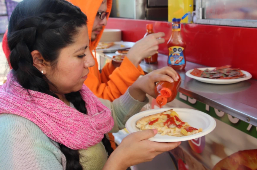 Ricos y deliciosos platillos tuvimos en el centro de acopio