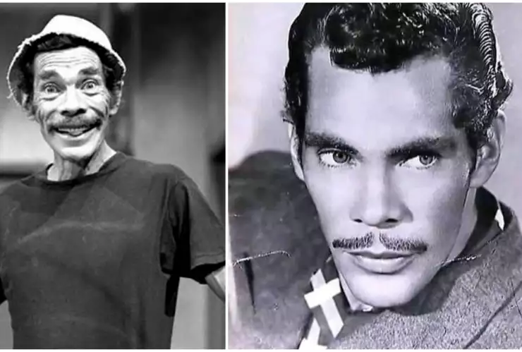 Ramón Valdés de joven