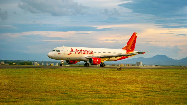 Avión de Avianca.