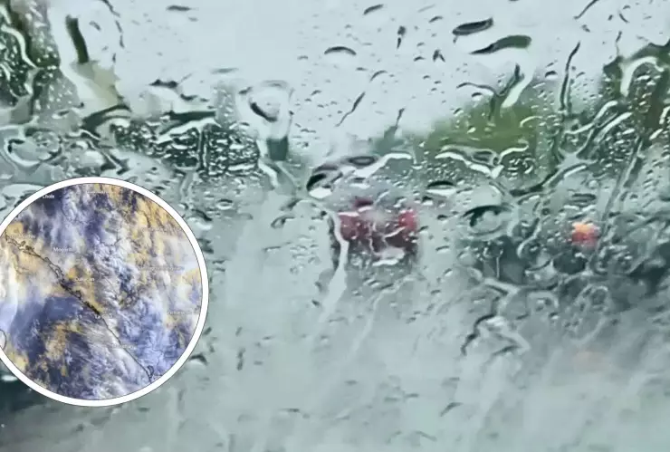 Lluvias fuertes en Sinaloa