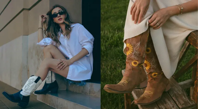 botas vaqueras en tendencia primavera 2026
