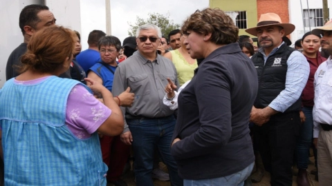 Gobierno del Edomex, en apoyo total con afectados de Chalco: Garantizan saneamiento, comida y albergue