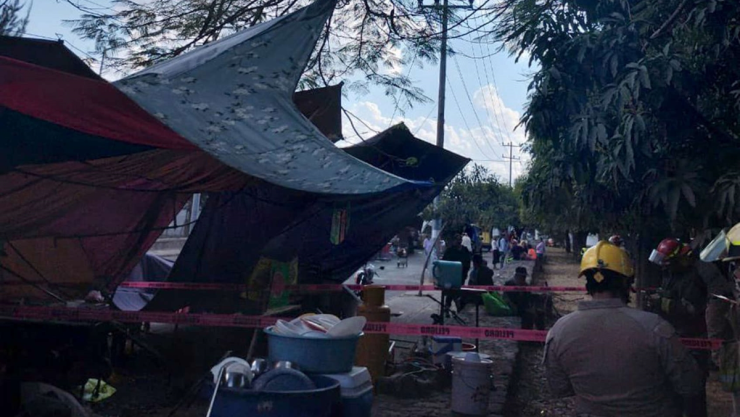 mujer muere electrocutada en la penal guadalajara