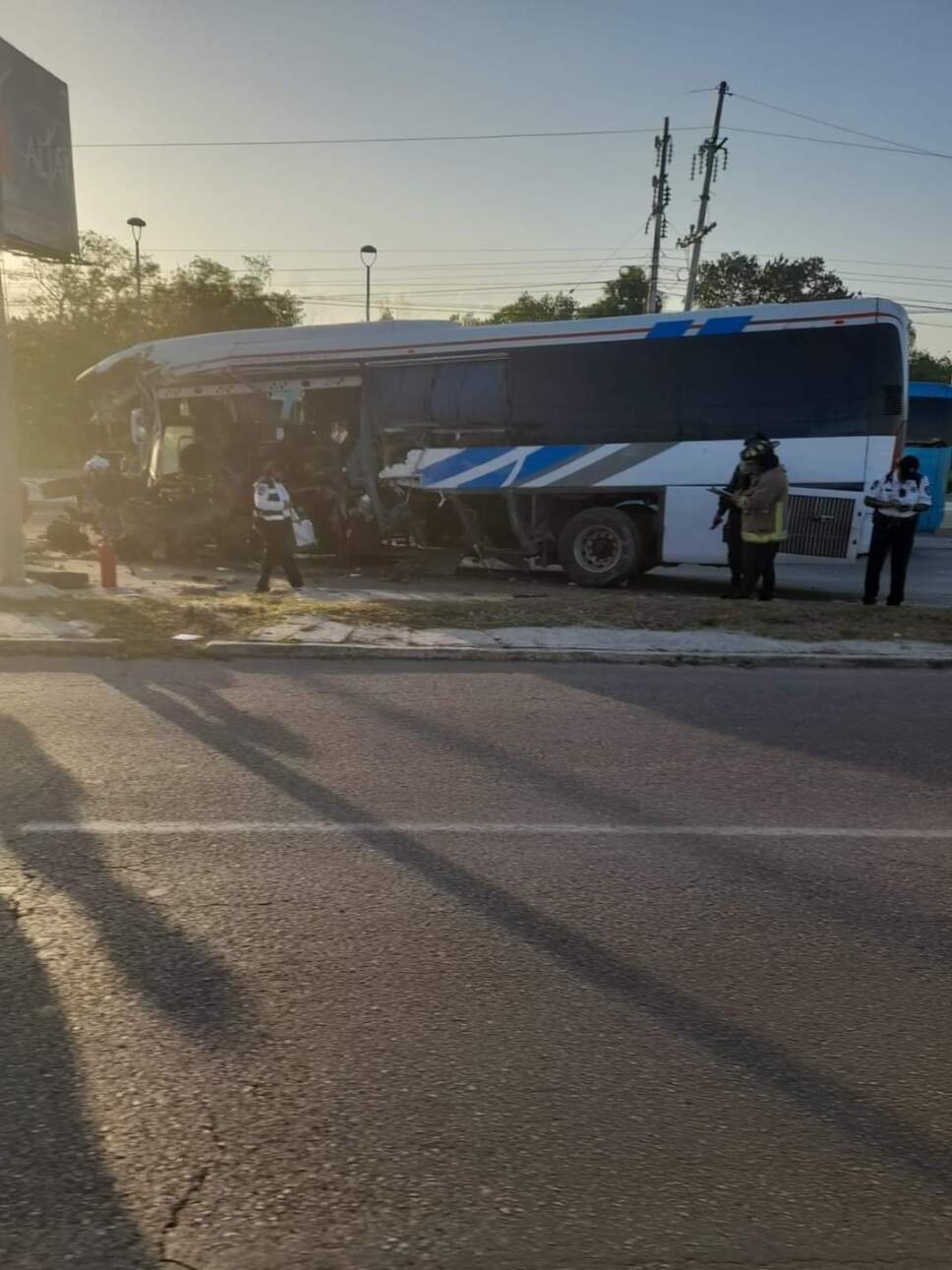 colisión en la Boulevard Luis Donaldo Colosio