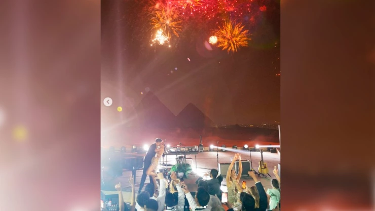 Boda pirámides Egipto