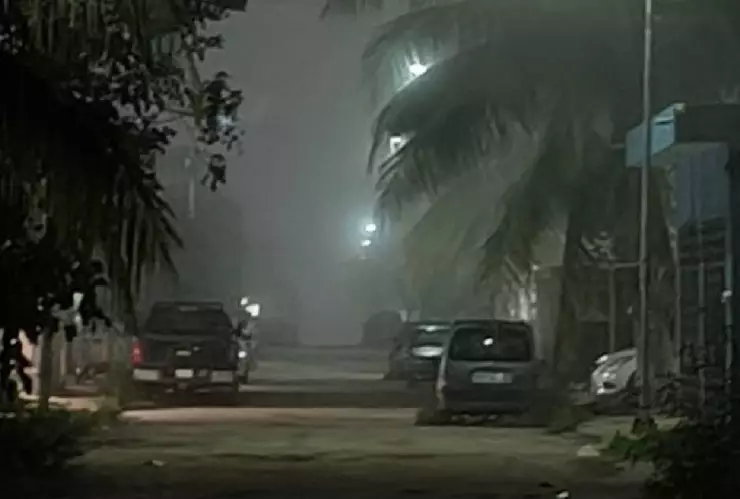 Yucatán con DENSA neblina la noche de este domingo 29 de diciembre_ FOTOS.