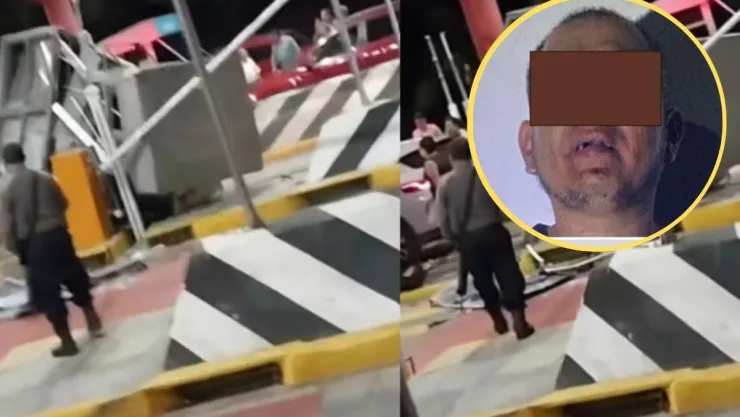 Conductor destrozos Veracruz