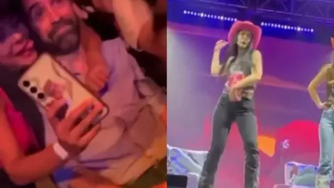 VIDEO:"Siéntate antes de que te desgreñe” Lupita Villalobos ‘estalla’ contra fan en pleno show