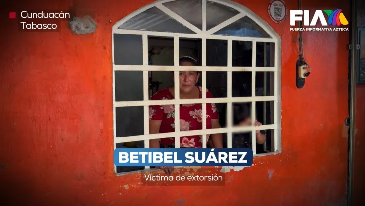 “Yo me siento culpable, la verdad... por haber tomado esa llamada”, confiesa Betibel, víctima de la extorsión en Tabasco