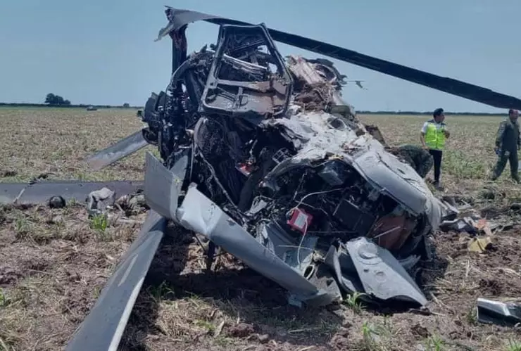 FGR revela razón del desplome del helicóptero en captura de Caro Quintero