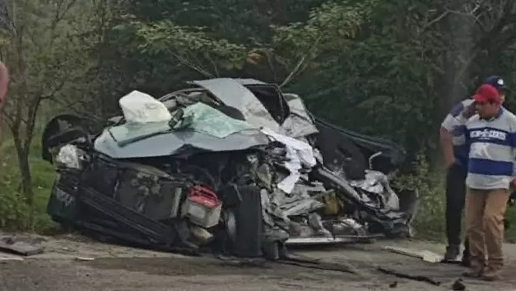 Un muerto en accidente sobre la carretera en Villahermosa - Escárcega