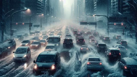 ¡No te confíes! Fuerte lluvia despertó a Guadalajara, pero no será la única y a esta hora se espera otro tormentón