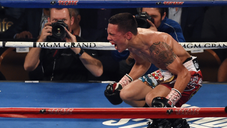 &Oacute;scar Valdez pele&oacute; con la mand&iacute;bula fracturada